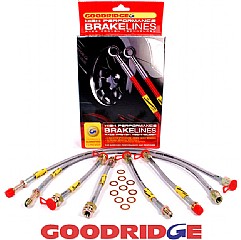 BHOSG10-ZP Goodridge Brake Hose Kit VW Golf Mk3 1H,  GTI  > 1996  (1992 - 1996)