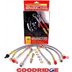 BHOSG11-ZP Goodridge Brake Hose Kit VW Golf Mk3 1H,  GTI 1996 > (1996 - 1998)