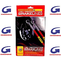 BHOSG2R-ZP Goodridge Brake Hose Kit VW Golf Mk2 19/1G,  GTI / 16V pair of rear hoses to connect to discs (1984 - 1992)