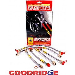 BHOSG60-ZP Goodridge Brake Hose Kit VW Golf Mk2 G60 1G,  G60 models only (Does not apply to models with G60 caliper conversions!) (1989 - 1992)