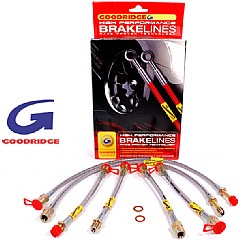 BHOSG9.2-ZP Goodridge Brake Hose Kit VW Corrado 50,  Not VR6 models (1992 >)