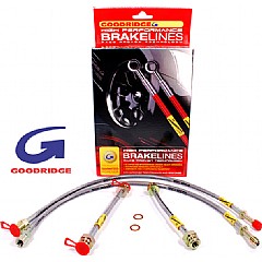 BHOSG9.3-ZP Goodridge Brake Hose Kit VW Golf Mk3 1H,  Drum brake models models only (1992 - 1998)