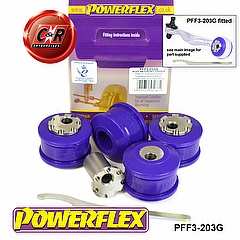 PFF3-203G Front Upper Arm To Chassis Bushes Camber Adjustable Audi A4 2WD 1995-2001,