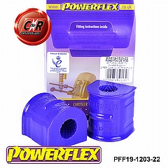 PFF19-1203-22 Front Anti Roll Bar To Chassis Bushes 22mm ford Focus MK2,