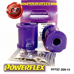 PFF57-209-14 Rear Anti Roll Bar Bushes 14mm porsche 924 and S All,