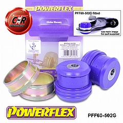 PFF60-502G Front Arm Rear Bushes Anti-Lift & Caster Offset renault Megane II All 02-08,