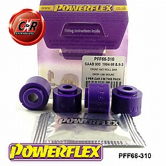 PFF66-310 Front Anti Roll Bar Drop Link Bushes saab 9-3 1998-2002,