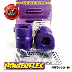 PFF66-206-18 Front Anti Roll Bar Mounting Bushes 18mm saab 9-5 1998-2010 YS3E,