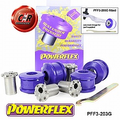 PFF3-203G Front Upper Arm To Chassis Bushes Camber Adjustable Seat Exeo 2009 - 2014,