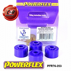 PFR76-203 Rear Anti Roll Bar Link Rod To Chassis Bushes toyota Corolla AE86 RWD,