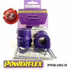 PFF80-1003-18 Front Anti Roll Bar Mounting Bushes 18mm vauxhall Astra MK4 98-04,