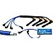 Blue Igniter High Performance Ignition Leads VW Jetta Mk2 19/1G,  16 Valve  (1985-1992)