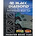 Black Diamond Predator Brake Pads VW Polo 80/86/87,  800cc (75 - 9/81)