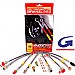 Goodridge Brake Hose Kit VW Corrado 50,  Conversion hoses front for 312mm discs, mid hoses and rear hoses (1989 - 1995)