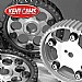 Kent Alloy Vernier Pulley VW Jetta Mk2 19/1G,  1.6, 1.8 all (1984 - 1992)