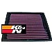 K&N Replacement Air Filter VW Golf Mk3 1H,  1.9 ( 91 - 99)