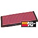 K&N Replacement Air Filter Audi V8 4C,  3.6 ( 88 - 94 )