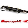 Supersprint Rear Exhaust Single Round 60mm