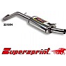 Supersprint Rear Exhaust Single Round 63mm