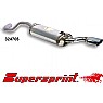 Supersprint Rear Exhaust 120mm x 80mm
