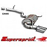 Supersprint Rear Exhaust Racing 145mm x 95mm