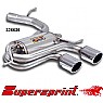 Supersprint Rear Exhaust Racing Twin Round 100mm