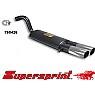 Supersprint Rear Exhaust Twin Round 80mm