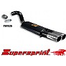 Supersprint Rear Exhaust Twin Round 80mm