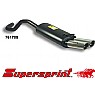 Supersprint Rear Exhaust Twin Oval 95mm x 75mm