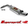 Supersprint Rear Exhaust Oval EVO2 145mm x 75mm