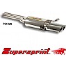 Supersprint Rear Exhaust MAGNUM Twin Round 90mm