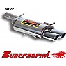 Supersprint Rear Exhaust 90mm x 70mm RS Look