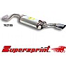 Supersprint Rear Exhaust 120mm x 80mm