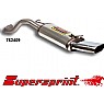 Supersprint Rear Exhaust Oval 145mm x 75mm