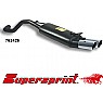 Supersprint Rear Exhaust MAGNUM Twin Round 90mm