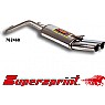 Supersprint Rear Exhaust Twin Oval CLASS 95mm x 80mm