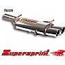 Supersprint Rear Exhaust MAGNUM Twin Round 90mm