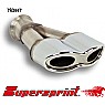 Supersprint Endpipe Kit VIPER 185mm x 70mm