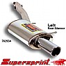Supersprint Rear Exhaust Left Single Round 90mm