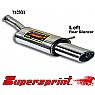 Supersprint Rear Exhaust Left 145mm x 95mm