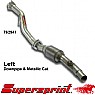 Supersprint Downpipe Left + Metal Cat