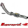 Supersprint Left Pipe Kit for Turbo charger with Metal Cat