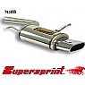 Supersprint Rear Exhaust Oval 145mm x 75mm