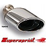 Supersprint Oval End Pipe 145mm x 95mm
