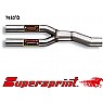 Supersprint Connecting Pipes Kit. - For OEM Cat.