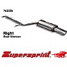 Supersprint Rear Exhaust Right 145mm x 95mm