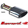 Supersprint Oval End Pipe 145mm x 95mm