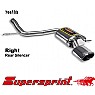Supersprint Rear Exhaust Right 145mm x 95mm