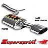 Supersprint Rear Exhaust Left 145mm x 95mm