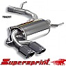 Supersprint Rear Exhaust 90mm x 70mm